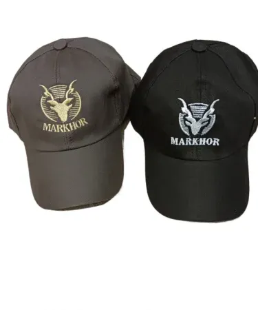 Premium men's outdoor summer baseball cap with Markhoor logo – Khareedo & Kharedo , imagecaption=Premium quality men's baseball cap featuring the Markhoor logo, perfect for outdoor summer wear, available on Khareedo & Kharedo with COD ,