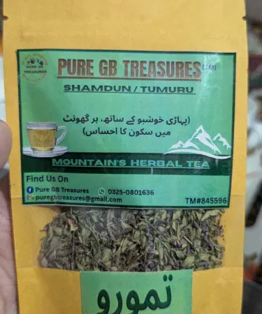 Mountain Tea (Tumuru) – 100% pure natural dried herb from Gilgit Baltistan, packed for freshness