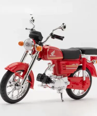 1:12 Honda CD-70 Diecast Motorcycle Model – Premium Alloy Metal Mini Bike Toy for Display & Gift