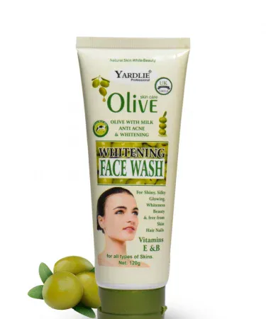Yardlie Professional Olive Face Wash 120g bottle – olive based facial cleanser, imagecaption=Yardlie Professional Olive Face Wash 120g – refreshing olive cleanser for healthy skin ,