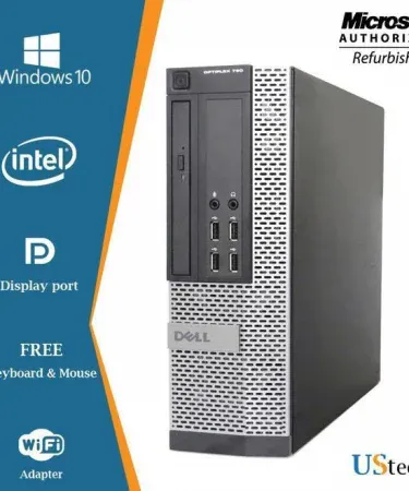 Dell SFF 390/790/990 Barebone Gaming PC – compact case with Intel i3/i5/i7 2nd Gen options, ready for custom upgrades – Khareedo