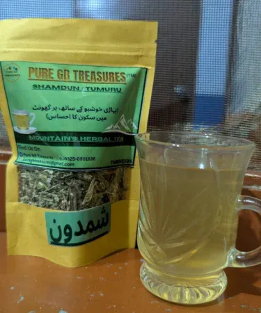 Mountain Tea Shamdun dried herb 20g packet , imagecaption=Pure 20g Mountain Tea (Shamdun) dried herb from Gilgit‑Baltistan – sold on Khareedo & Kharedo ,