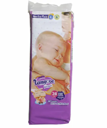 langoot-baby-diapers-xxl-28-pcs-soft-breathable-aloe-vera-gel**
