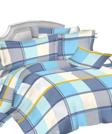 King Size Double Bedsheet Set with 2 plush pillows on a neatly made bed, showcasing luxurious fabric texture, soft colors and premium stitching, imagecaption=Luxurious King Size Double Bedsheet Set with 2 Pillows – perfect for a cozy, stylish bedroom,