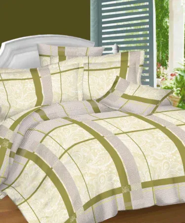 Double Bedsheet King Size – Unique Color & Designs – Premium Cotton Bed Linen