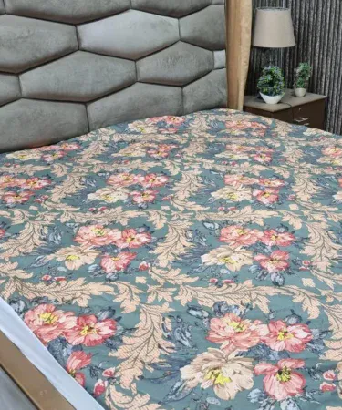 Waterproof King Size Mattress Cover for Double Bed – Khareedo Kharedo , imagecaption=Premium waterproof mattress cover (king size) protecting your double bed – available on Khareedo & Kharedo ,