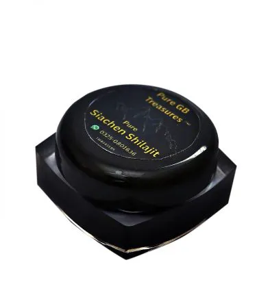 Pure Siachen Shilajeet 10 g and 30 g packs – natural mineral resin from Siachen glaciers , imagecaption=Pure Siachen Shilajeet – Premium quality natural mineral supplement for energy, stamina and overall vitality ,