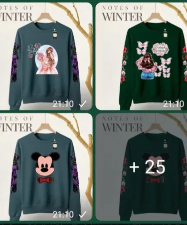 Girls fleece winter sweatshirt – medium, large & XL – Khareedo | Kharedo Pakistan, imagecaption=Girls fleece winter sweatshirt from the Winter Collection, available in Medium, Large and XL, perfect for cozy winter wear.