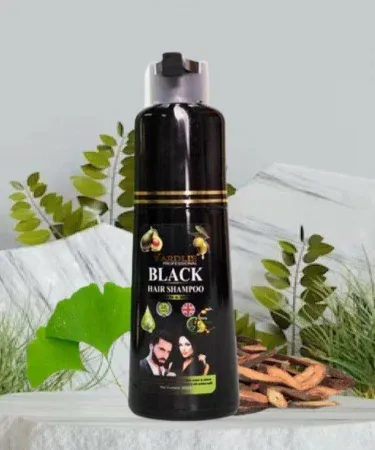 Yardlie Black Hair Color Shampoo bottle – 200 ml, non‑permanent black shampoo for men and women, imported from UK, suitable for coloured hair, express delivery in Pakistan, imagecaption=Yardlie Black Hair Color Shampoo – 200 ml bottle, perfect for quick 5‑minute blackening, available on Khareedo | Kharedo with Check‑on‑Delivery service.
