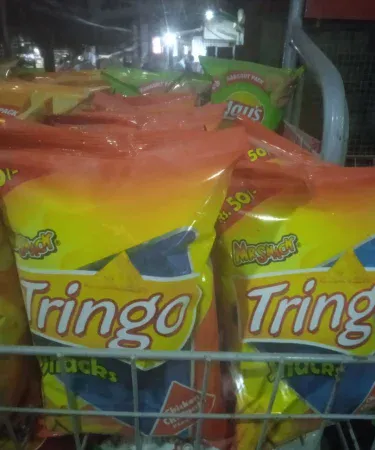 Tringo Snacks 6 pcs pack M size – 110 g snack pack, imagecaption=Tringo Snacks 6‑piece M‑size pack – fresh, crunchy, and ready for delivery.
