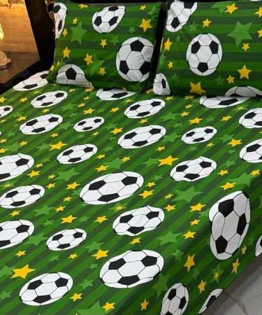 Double Bedsheet King Size Polycotton – Soft, Breathable, Premium Quality – Khareedo , imagecaption=Premium Double Bedsheet King Size Polycotton available on Khareedo | Kharedo with Check on Delivery.