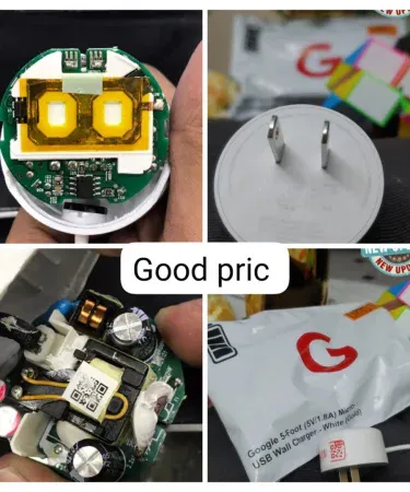 Fast Charger Google Mini Original Type B – compact USB‑C charger for Google devices, perfect for on‑the‑go charging, sold by Khareedo | Kharedo