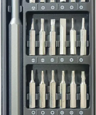 Precision Screwdriver Set 24‑in‑1 Magnetic Mini Kit with Carrying Case – Khareedo
