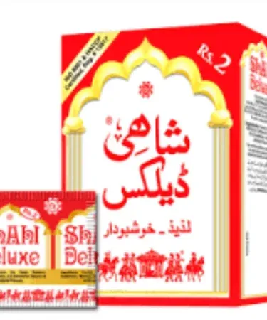 Shahi Delex Supari box pack of 48 pcs – premium betel nut in a medium-sized box, imagecaption=Shahi Delex Supari – 48 pcs premium betel nut pack, ready for delivery across Pakistan.
