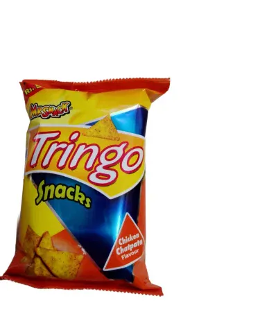 Tringo Chicken Chat Pata Flavour snack 12 pcs M pack, crunchy Pakistani snack, 180 g pack, Check on Delivery service