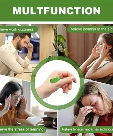 Sugar Control Li4 Acupressure Point Clip wearable for migraine and stress relief , imagecaption=Sugar Control Li4 Acupressure Clip – Portable hand‑clip for tension, headache & migraine relief ,