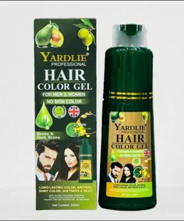 Yardlie Hair Color Gel – vibrant shades in sleek packaging, perfect for at‑home hair coloring
