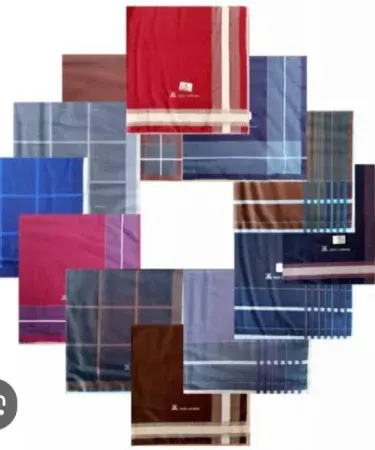 Men's rumal 100% cotton check pattern scarf – prime quality, perfect for party and business occasions