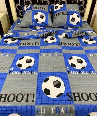 King size double bedsheet set with two plush pillows, premium cotton blend, elegant bedroom décor, imagecaption=Luxurious King Size Double Bedsheet Set with 2 Pillows – Perfect for a cozy, stylish bedroom,