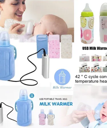 USB Milk Bottle Warmer Heater Multifunction Coffee Tea Mug Beverage Warming Bag on Khareedo