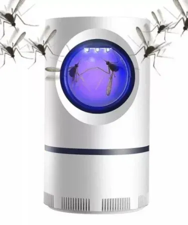 Smart Portable USB Mosquito Killer Lamp – safe silent chemical‑free mosquito zapper for home and travel