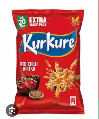 Kurkure Red Chilli 12 pcs Package - Spicy Pakistani Snack 110g, imagecaption=Kurkure Red Chilli – 12‑piece pack, perfect for spicy snack lovers.