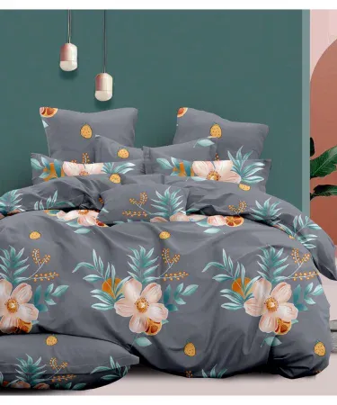 King Size 100% Cotton Bedsheet with 2 Pillow Covers – soft, breathable, premium cotton set for a luxurious bedroom, imagecaption=Premium King Size 100% Cotton Bedsheet with Pillow Covers – available now on Khareedo & Kharedo with Check‑on‑Delivery service.