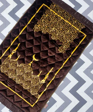 Soft smooth velvet king size prayer mat – luxurious Jay Namaz – Khareedo, Kharedo