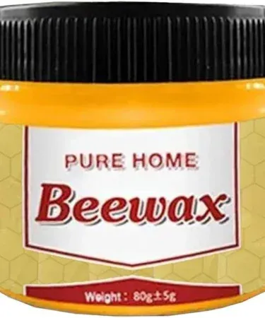 Pure Home Beewax Beeswax Polish 60ml multicolor bottle – natural wood furniture care polish