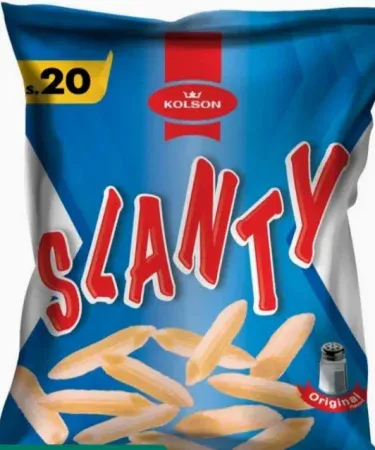 Slanty 12 pcs snack package – 110 g fresh Pakistani snack, imagecaption=Slanty 12 pcs package – premium snack pack delivered by Khareedo | Kharedo.