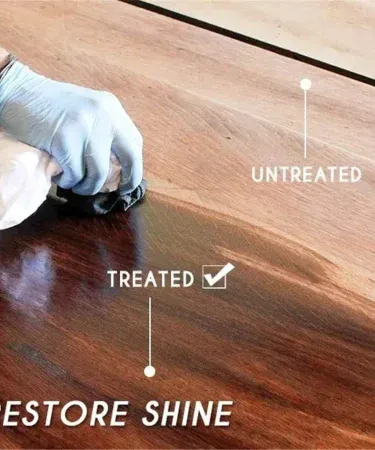 Pure Home Beewax Beeswax Polish 60ml multicolor bottle – natural wood furniture care polish