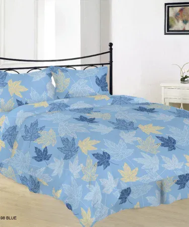 100% Pure Cotton King Size Double Bedsheet with 2 Pillow Covers – Export Quality – Khareedo | Kharedo, imagecaption=Premium pure cotton king‑size double bedsheet set with two matching pillow covers, available with Khareedo | Kharedo’s Check on Delivery service.