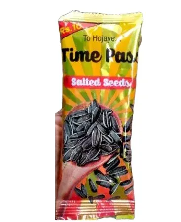 Sun Fllowar Salted Beej 12 pcs pack – crunchy salted sunflower seeds in a sealed pack, perfect for snacking, imagecaption=Sun Fllowar Salted Beej 12‑piece pack available on Khareedo & Kharedo with COD service.