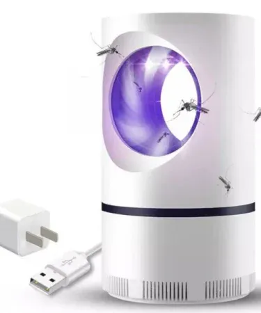 Smart Portable USB Mosquito Killer Lamp – safe silent chemical‑free mosquito zapper for home and travel