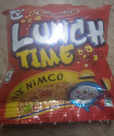 Lunch Time Mix Nimco 12 pcs pack – crunchy Pakistani snack mix in a sealed 110 g pack, perfect for on‑the‑go snacking.