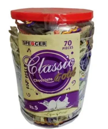 Classic flavour chocolate jar pack 70 pcs – chocolate sweets in a jar, imagecaption=Classic flavour chocolate jar pack (70 pcs) – perfect for gifting, parties, and everyday indulgence,