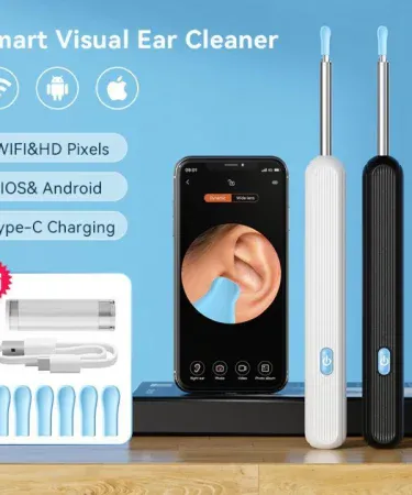 Original SmartScan Wireless Ear Cleaner with 1080P HD Camera and 360° Wide Angle Lens