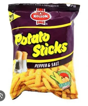 Potato sticks 12 pcs package – crispy snack from Khareedo | Kharedo, imagecaption=Freshly packed 110 g Potato Sticks (12 pcs) – available for Check on Delivery across Pakistan.