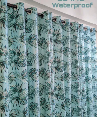 Silk Curtain Pair 54x94 inches – premium living room and drawing room curtains in elegant colors