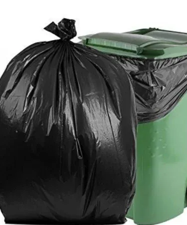 Dustbin shoppers bag size 20x24 cm 500g capacity 10‑20 litre heavy‑duty trash bag, imagecaption=Dustbin shoppers bag 20×24 cm (500 g) – ideal for home and office waste management.
