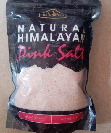 Premium natural pink Himalayan salt 450g pack for export quality, packaged securely for delivery, imagecaption=Pink Salt Natural Export Quality 450g – Premium Himalayan Salt from Pakistan, ready for Check on Delivery service,