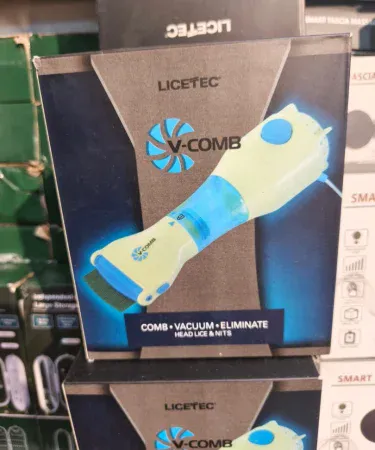 Original V‑Comb Electronic Head Lice Remover Machine – chemical‑free vacuum comb for kids, adults, dogs & cats – Khareedo Pakistan, imagecaption=Original V‑Comb Electronic Head Lice Remover – safe, chemical‑free lice removal for the whole family.