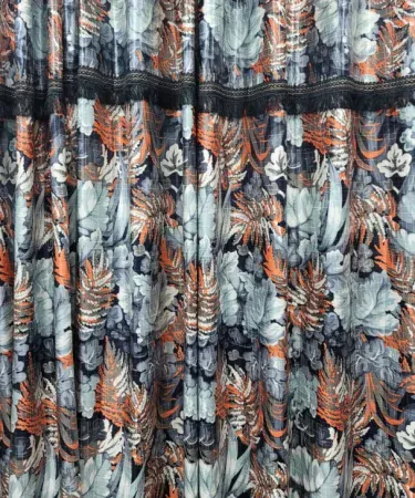 The Touch of Luxury Crystal Silk Curtains – premium silk parady for bedroom, adding elegance and shine to any interior