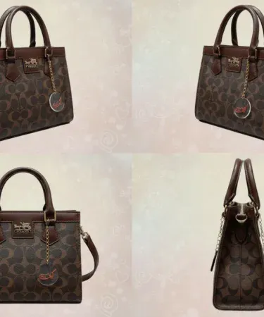 Keef Coach Box Ladies Hand Bag in PU leather – stylish shoulder bag for party and daily use, imagecaption=Keef Coach Box PU Leather Shoulder Bag – perfect accessory for any occasion.