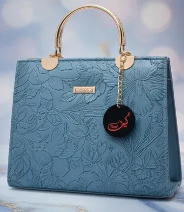 Keef Luxury Flower Ladies Hand Bag premium PU leather elegant design, imagecaption=Keef Luxury Flower Ladies Hand Bag – Elegant PU Leather Shoulder Bag,