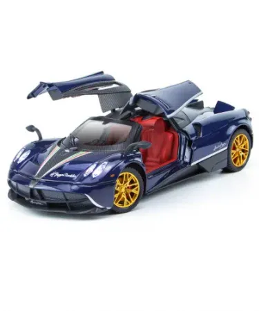 1:24 Pagani Huayra Dinastia Diecast Model Car – premium collectible toy with openable doors and pull‑back action, imagecaption=Premium 1:24 Pagani Huayra Dinastia diecast model car – perfect for collectors and kids.