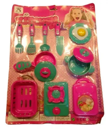 Kids high quality kitchen set for girls – realistic kitchen toys with pots, pans, and utensils for pretend play