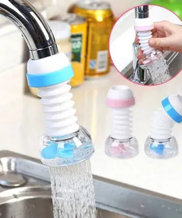 Fan Faucet One Way Valve Aerator Adapter with stainless steel clamp – premium backflow preventer for fan faucets in Pakistan