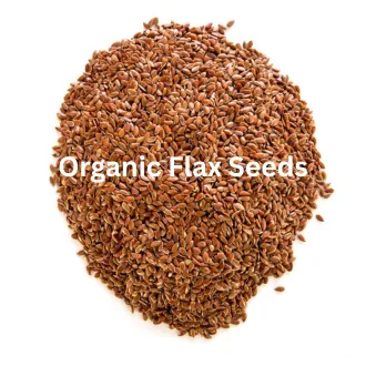 Organic Premium Flax Seeds 500g 1kg 2kg – 100% Natural Superfood – Khareedo & Kharedo