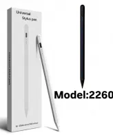 Black stylus pen with ABS metal body for precise touchscreen use, imagecaption=Stylus Pen – Black – 1 Pcs – Precise Touchscreen Control,